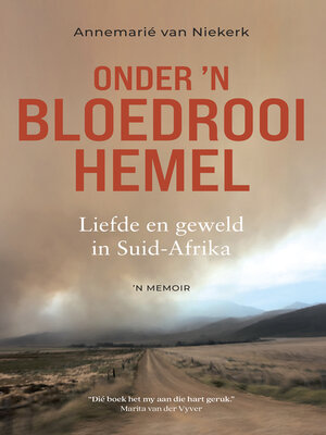cover image of Onder 'n bloedrooi hemel
